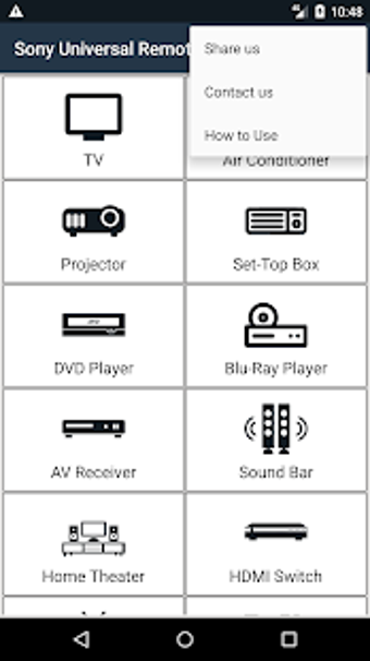 Image 1 pour Sony Universal Remote
