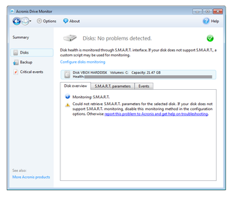 Bild 0 für Acronis Drive Monitor