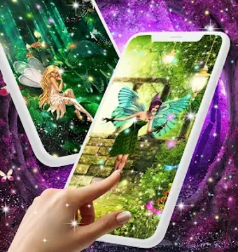Obraz 0 dla Forest fairy magical wall…