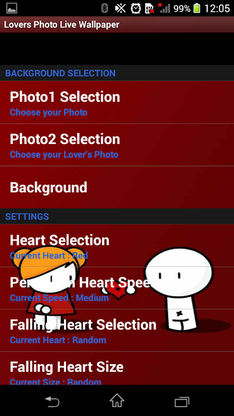 Obraz 0 dla Lovers Photo Live Wallpap…