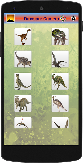 Dinosaur Camera Frames