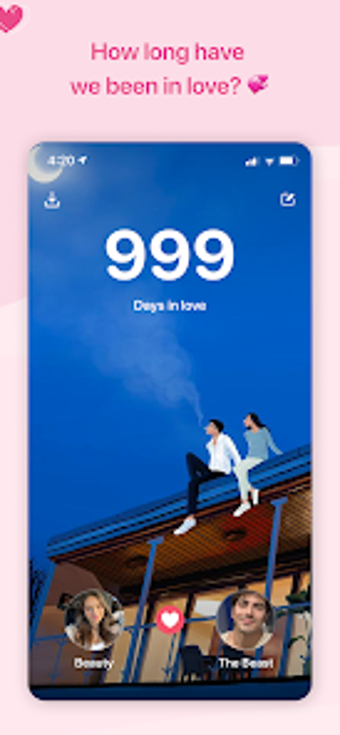 Image 0 pour Vibes Widget: Love Counte…