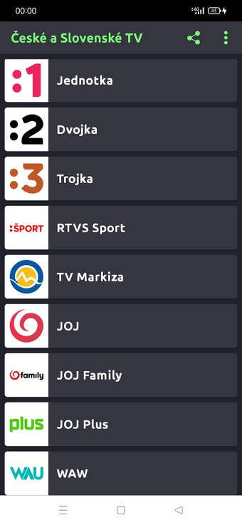 Bild 0 für České a slovenské TV onli…