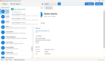 Image 0 pour Univik Merge Multiple VCF…