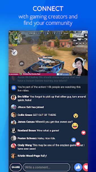Imagen 1 para Facebook Gaming: Watch Pl…