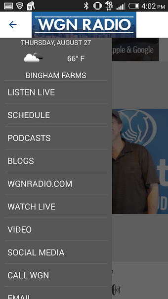 Immagine 0 per WGN Radio, Chicago's Very…