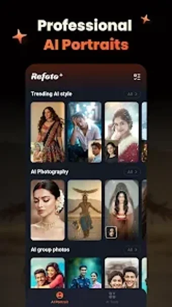 Image 0 pour Refoto : AI Photo Studio