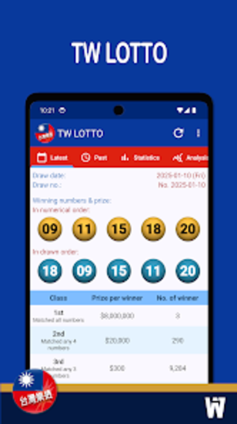 Image 0 for TW LOTTO