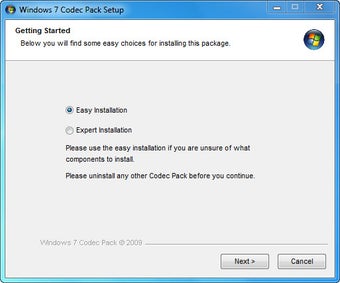 Image 1 for Windows 7 Codec Pack