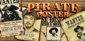 Pirate Poster Maker: Want…的第0张图片