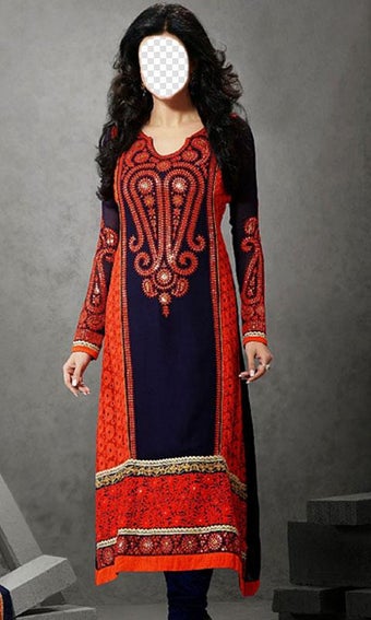 Salwar Suit Photo Maker的第0张图片