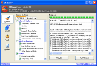 Image 2 pour CCleaner Portable