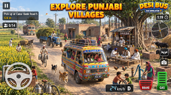 Image 0 pour Desi Bus Simulator: Van G…