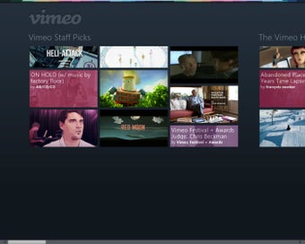 Bild 0 für Vimeo for Windows 10