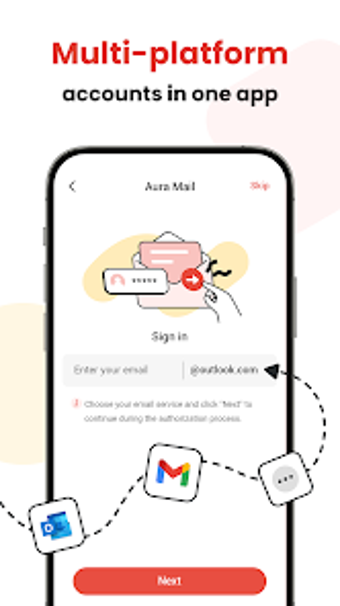 Immagine 0 per Aura Mail  Launcher
