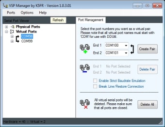 VSPM-Virtual Serial Port