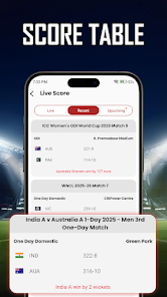 Live Match Score : ياسين …の画像0