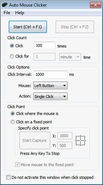 Image 0 pour Auto Mouse Clicker