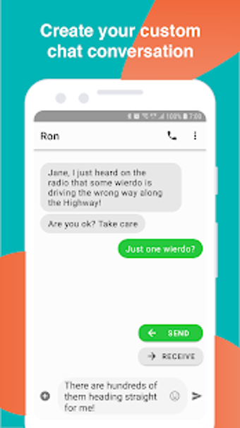 Obraz 6 dla Fake Text Message