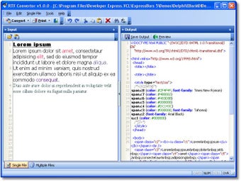 Image 0 for RTF Convertor