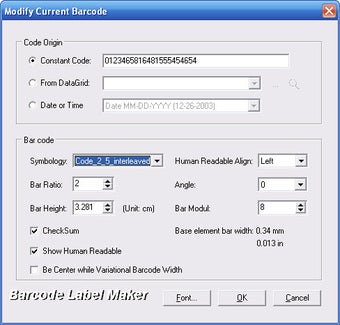 Barcode Label Maker的第2张图片