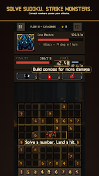Obraz 0 dla Sudoku Crawler: Roguelike…