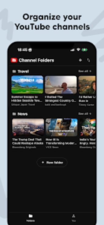 Bild 0 für Folder Tube: Subscription…