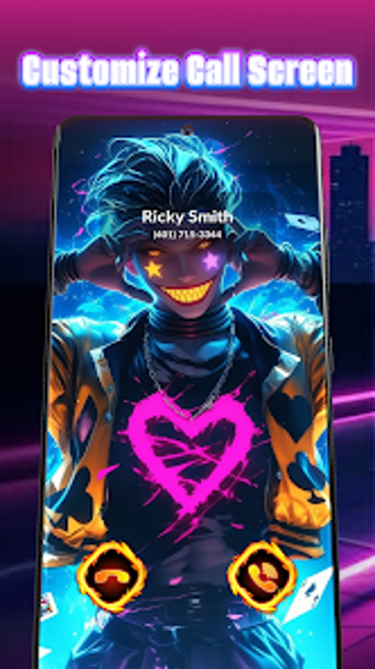 Immagine 0 per Pop Screen  Color Call Fl…