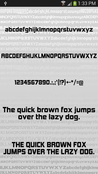 Clean Fonts for Androidの画像0