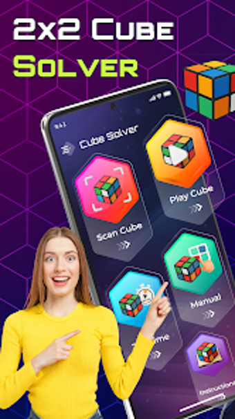Image 0 pour 2x2 Cube Solver  Scanner