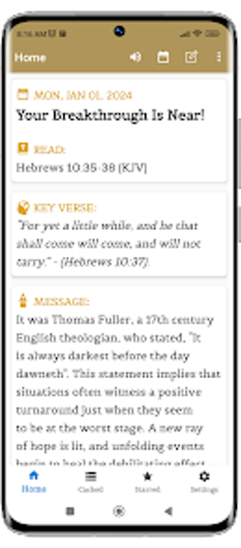 Imagen 0 para Daily Manna 2024