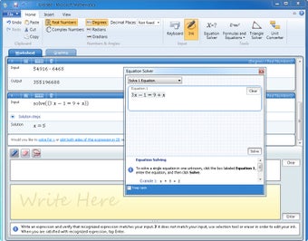 Obraz 4 dla Microsoft Mathematics
