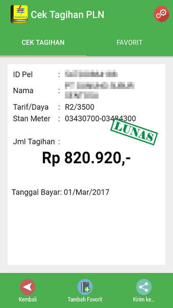 Image 0 for Cek Tagihan PLN & Reminde…
