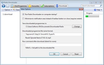 Immagine 1 per Radio Downloader