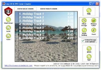 Easy CD & DVD Cover Creator