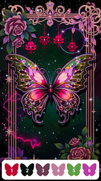 Bild 0 für Rose Butterfly Color by N…