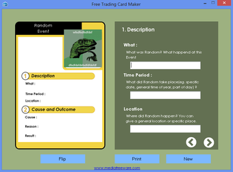 Image 0 for Free Trading Card Maker