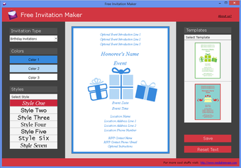 Free Invitation Maker的第0张图片
