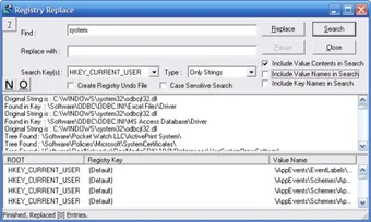 Imagen 0 para Registry Replace