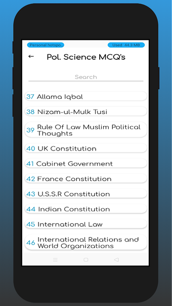 Pol Science MCQ's | Political Science MCQ's