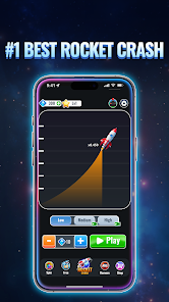 Bild 0 für Crash Rocket - Crash x100…