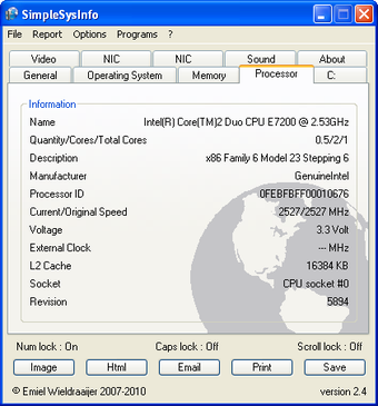 Imagen 0 para SimpleSysInfo