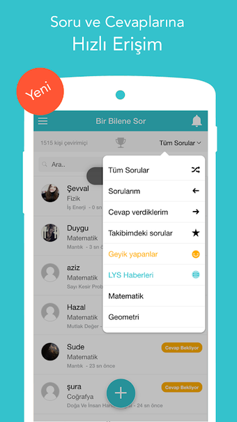 Immagine 0 per Bir Bilene Sor - YKS, YGS…