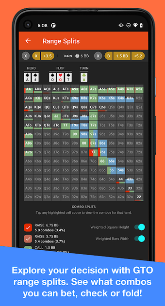 Postflop+ GTO Poker Trainer App For Texas Holdem