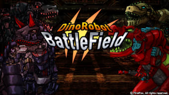 Dino Robot Battle Field: War