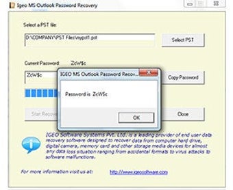 Image 0 for IGEO MS OUTLOOK PASSWORD …