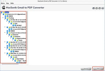 Gmail to PDF Converter