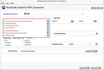Image 2 pour Gmail to PDF Converter