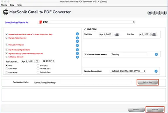 Image 1 pour Gmail to PDF Converter