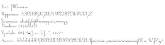 Bild 0 für JB Cursive